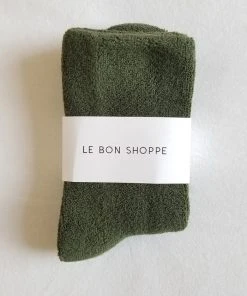 LE BON SHOPPE CLOUD SOCKS FOREST SPRING '22
