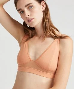 RICHER POORER HIGH CUT BRALETTE CLAY