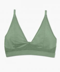 RICHER POORER HIGH CUT BRALETTE SAGE