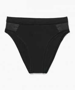 RICHER POORER SPRING '22 HIGH CUT BRIEF BLACK