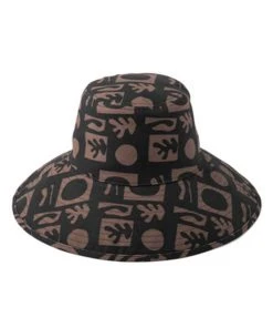 LACK OF COLOR HOLIDAY BUCKET HAT FORMES BLACK SPRING '22