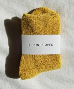 LE BON SHOPPE CLOUD SOCKS HONEY