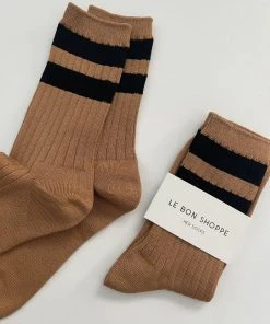 LE BON SHOPPE HER VARSITY SOCKS
