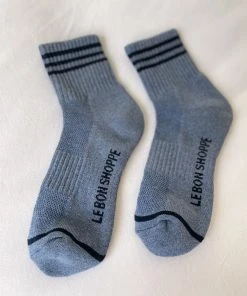LE BON SHOPPE SPRING '22 GIRLFRIEND SOCKS INDIGO