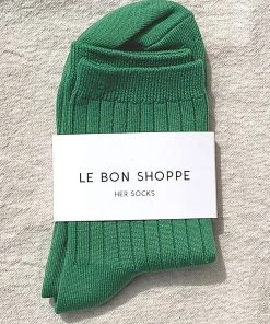 LE BON SHOPPE HER SOCKS JADE