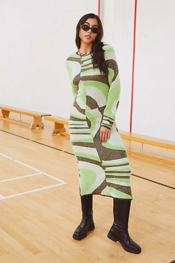 HOUSE OF SUNNY LAND CRUISE HOCKNEY DRESS 3 HOUSE OF SUNNY LAND CRUISE HOCKNEY DRESS