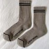 LE BON SHOPPE BOYFRIEND SOCKS LATTE