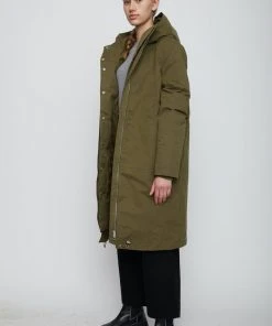 JUST FEMALE SALE STEAL DOWN JACKET OLIVE