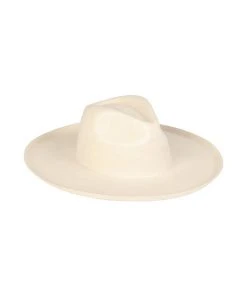 LACK OF COLOR MELODIC FEDORA IVORY