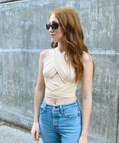 PIPE AND ROW MONICA TOP PIPE AND ROW STAPLES