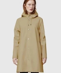 STUTTERHEIM MOSEBACKE RAIN JACKET SAND NEW IN