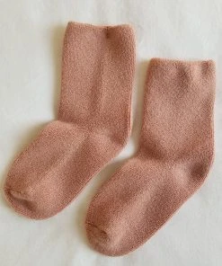 LE BON SHOPPE SPRING '22 CLOUD SOCKS MULBERRY