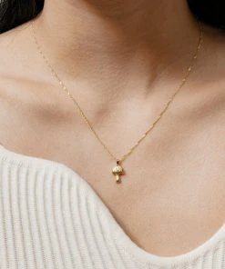 WOLF CIRCUS MUSHROOM PENDENT