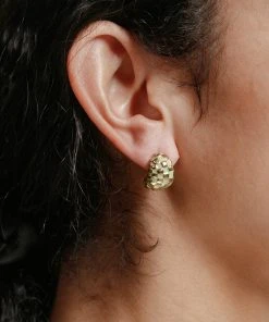 WOLF CIRCUS NEW IN LARGE NELLIE EARRINGS GREEN