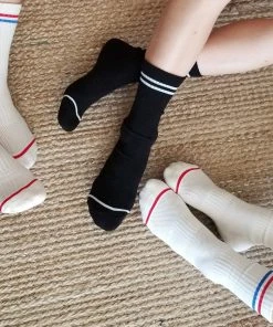 LE BON SHOPPE BOYFRIEND SOCKS NOIR