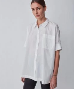 JUST FEMALE NORIA SHIRT WHITE NEW IN