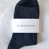 LE BON SHOPPE HER SOCKS ONYX