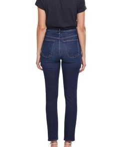 AGOLDE PINCH WAIST HIGH RISE SKINNY OVATION