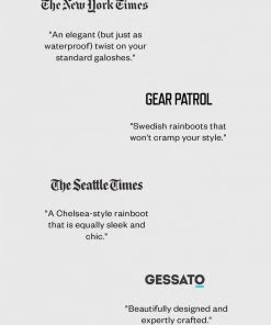 STUTTERHEIM SPRING '22 CHELSEA RAIN WALKER BOOTS