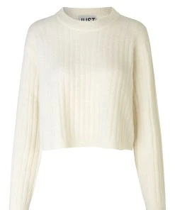 JUST FEMALE REBELO CROPPED JUMPER