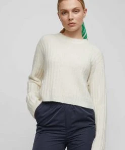 JUST FEMALE REBELO CROPPED JUMPER