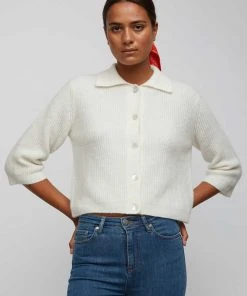 JUST FEMALE REBELO SHORT SLEEVE CARDIGAN SPRING '22