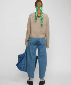 JUST FEMALE REBELO CROPPED JUMPER