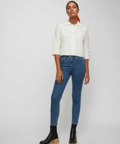 JUST FEMALE REBELO SHORT SLEEVE CARDIGAN SPRING '22