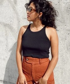 RICHER POORER VINTAGE RIB TANK BLACK 13 RICHER POORER VINTAGE RIB TANK BLACK