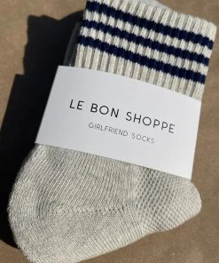 LE BON SHOPPE GIRLFRIEND SOCKS SAILOR