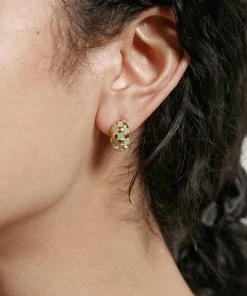 WOLF CIRCUS SPRING '22 SMALL NELLIE EARRINGS GREEN