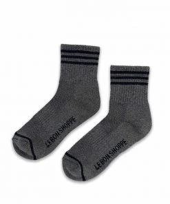 LE BON SHOPPE SPRING '22 GIRLFRIEND SOCKS SOOT