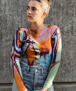 NIN STUDIO SWIRL TOP MARIPOSA SPRING '22