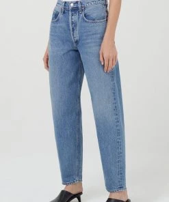 AGOLDE TAPERED BAGGY JEANS PASSENGER
