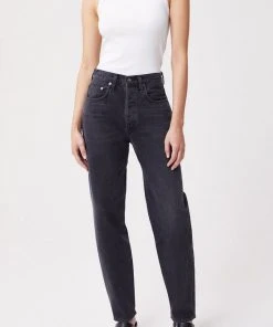 AGOLDE TAPERED BAGGY JEANS SHAMBLES