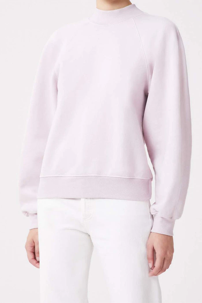 AGOLDE SALE TARRON MOCK NECK SWEATSHIRT 1 AGOLDE SALE TARRON MOCK NECK SWEATSHIRT
