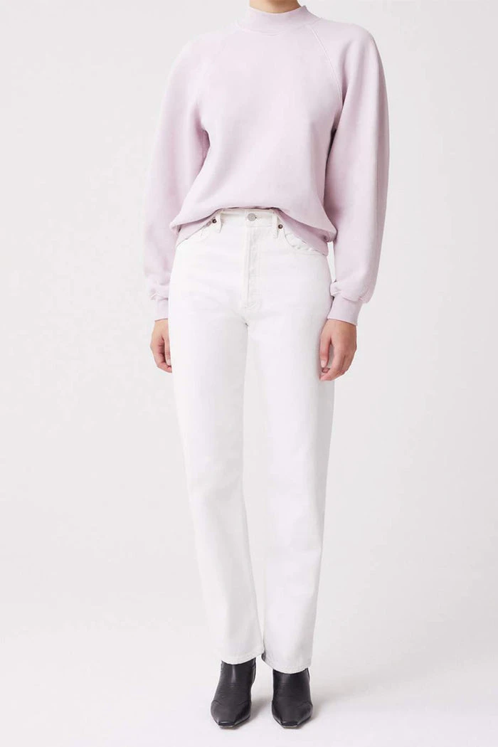 AGOLDE SALE TARRON MOCK NECK SWEATSHIRT 2 AGOLDE SALE TARRON MOCK NECK SWEATSHIRT