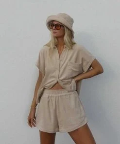 ARAMINTA JAMES TERRY SHIRT SET SALE