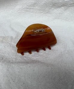 PIPE AND ROW PIPE AND ROW STAPLES ASYMMETRICAL HAIR CLAW TORTOISE