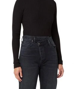 AGOLDE ALMA SHRUNKEN CREW NECK