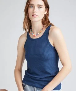 RICHER POORER VINTAGE RIB TANK MOONLIT OCEAN SPRING '22