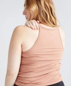 RICHER POORER VINTAGE RIB TANK MOCHA MOUSSE SPRING '22