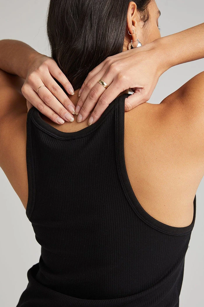 RICHER POORER VINTAGE RIB TANK BLACK 2 RICHER POORER VINTAGE RIB TANK BLACK