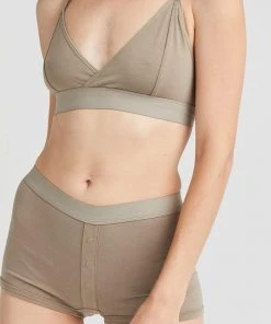 RICHER POORER FEMME BOXER WARM GREY SPRING '22